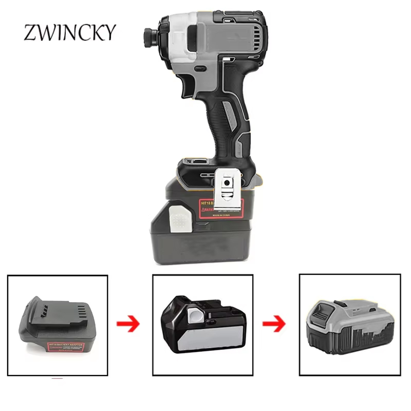 Power Tools Hikoki - ZWINCKY Adapter Converter Use For Hitachi/Hikoki，18V