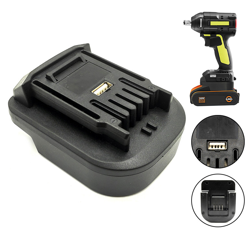 Power Tools That Are Green - Battery Adapter Converter for Worx 4Pin