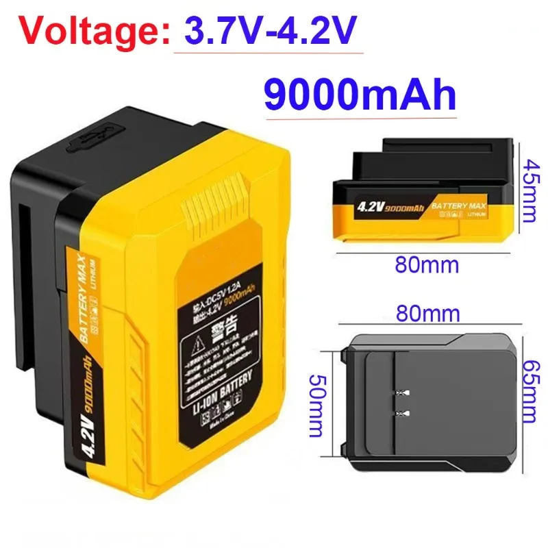Power Tools That Are Green - Real Capacity 9000mAh Chargeable Laser Level
