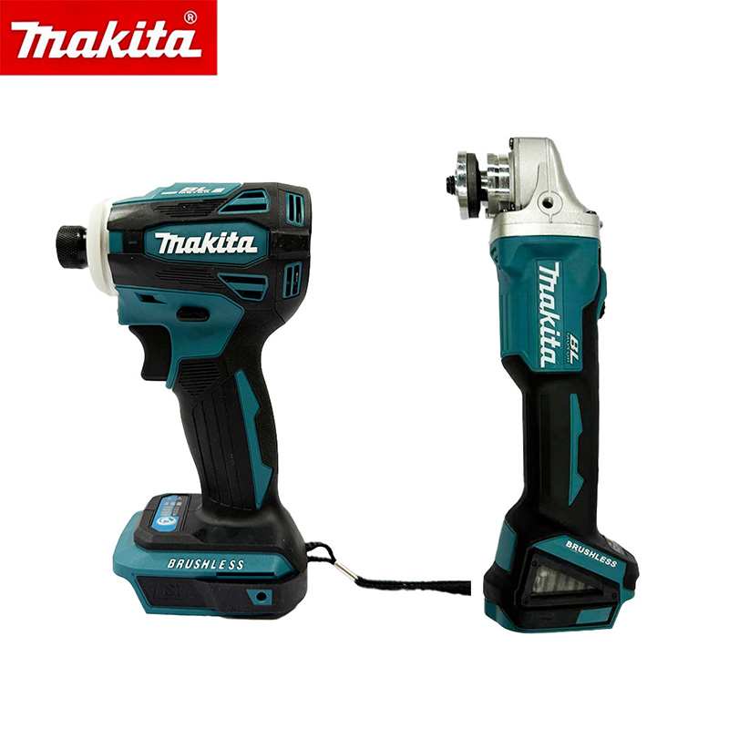 Power Tools Combo Kits - Makita DGA404 18V 125mm Brushless Angle