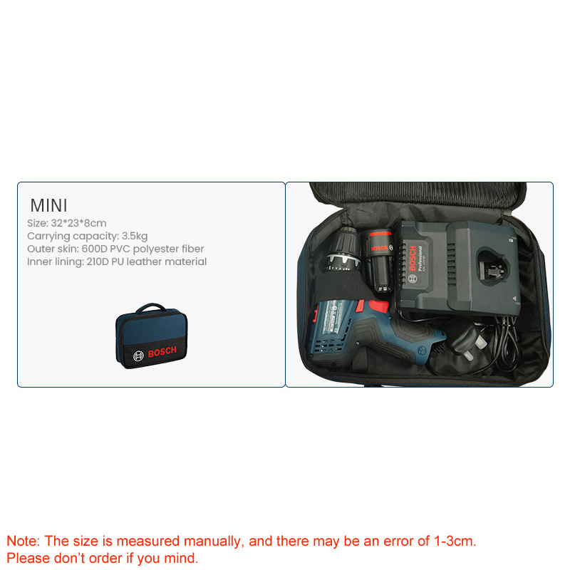 Bosch T-Bag Mini/S Canvas Tool - огляд і ціна Power Tools Software