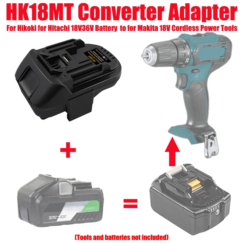 ALASICKA Battery Adapter HK18M - огляд і ціна Power Tools Hikoki