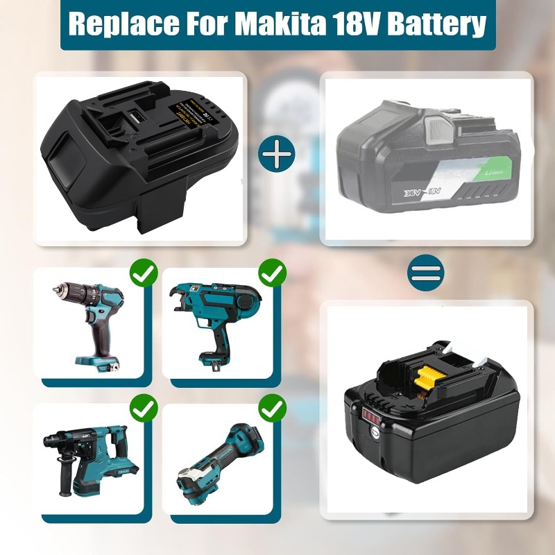 ALASICKA Battery Adapter HK18M - огляд і ціна Power Tools Hikoki