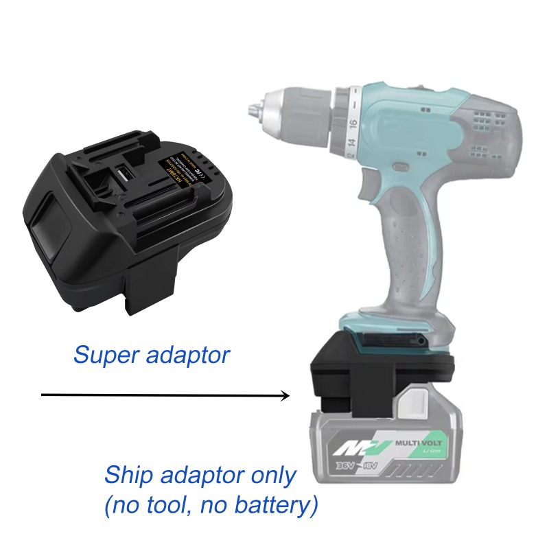 ALASICKA Battery Adapter HK18M - огляд і ціна Power Tools Hikoki