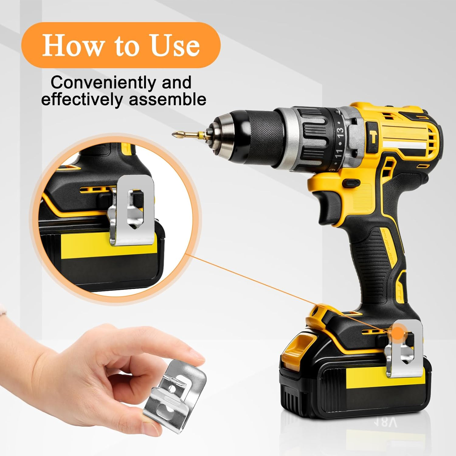 2PCS Electric Drill Belt Clip  - огляд і ціна Power Tools Jack Hammer