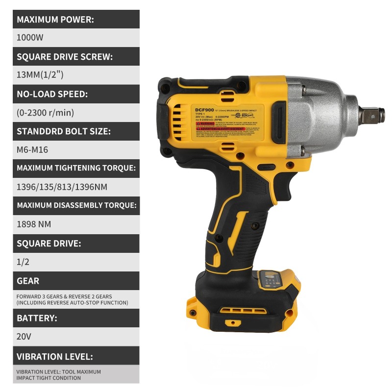Brushless Cordless Impact Wren - огляд і ціна Power Tools Construction