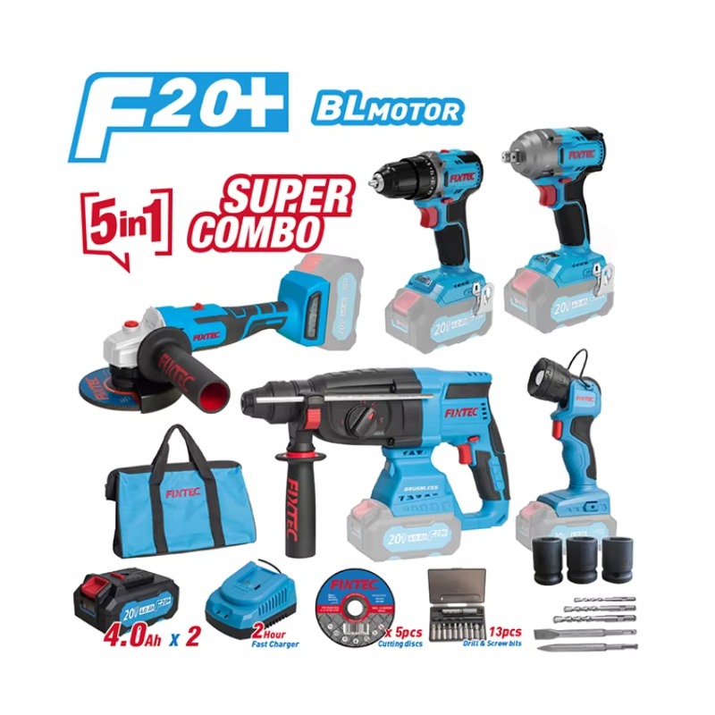 Power Tool Set 20V Cordless Br - огляд і ціна Power Tools Combo Kits