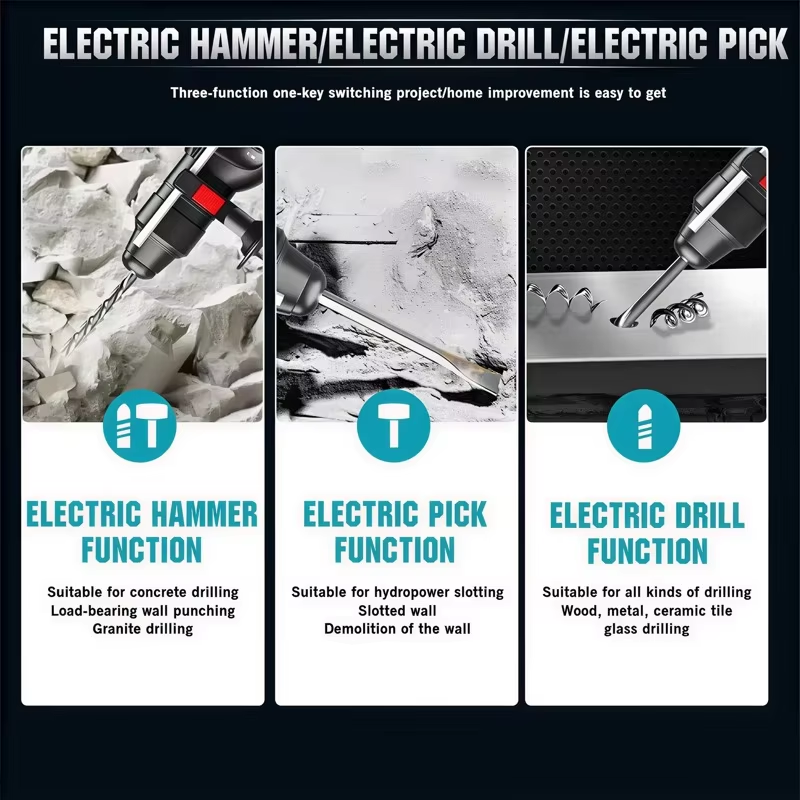 Makita DHR242 18V LXT® Li-ion  - огляд і ціна Power Tools Jack Hammer