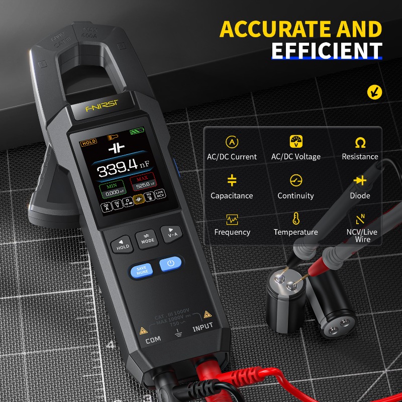 FNIRSI DMC-100 DC AC Current C - огляд і ціна Power Tools Software
