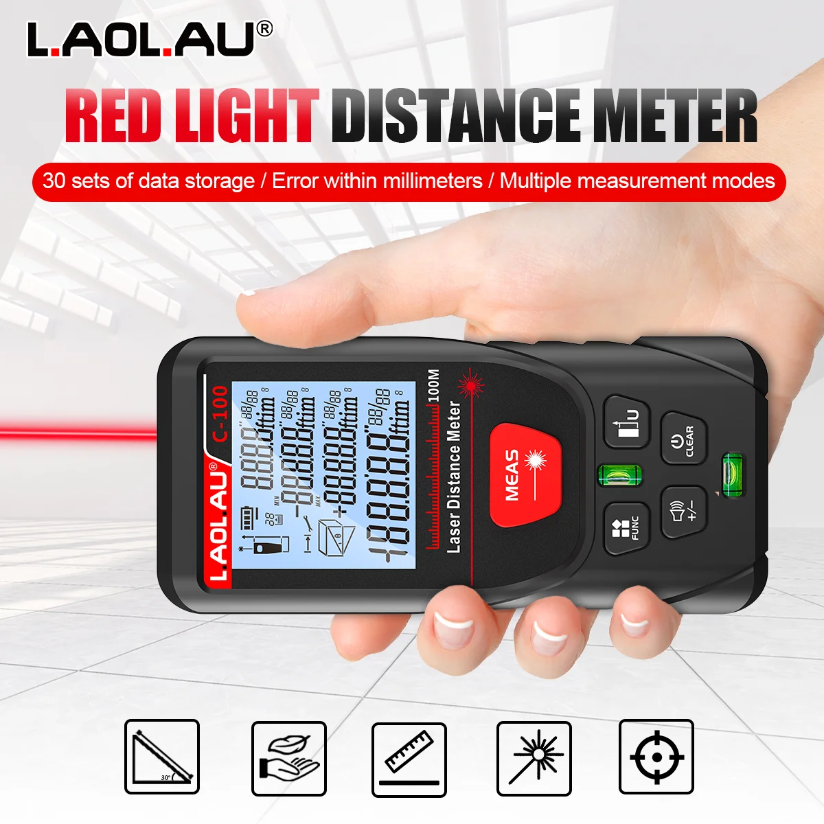 LAOLAU Digital Laser Range Fin - огляд і ціна Power Tools That Are Green