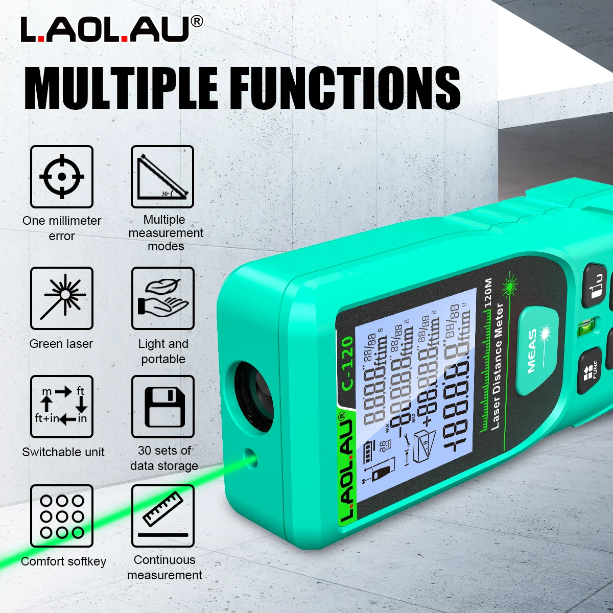 LAOLAU Digital Laser Range Fin - огляд і ціна Power Tools That Are Green