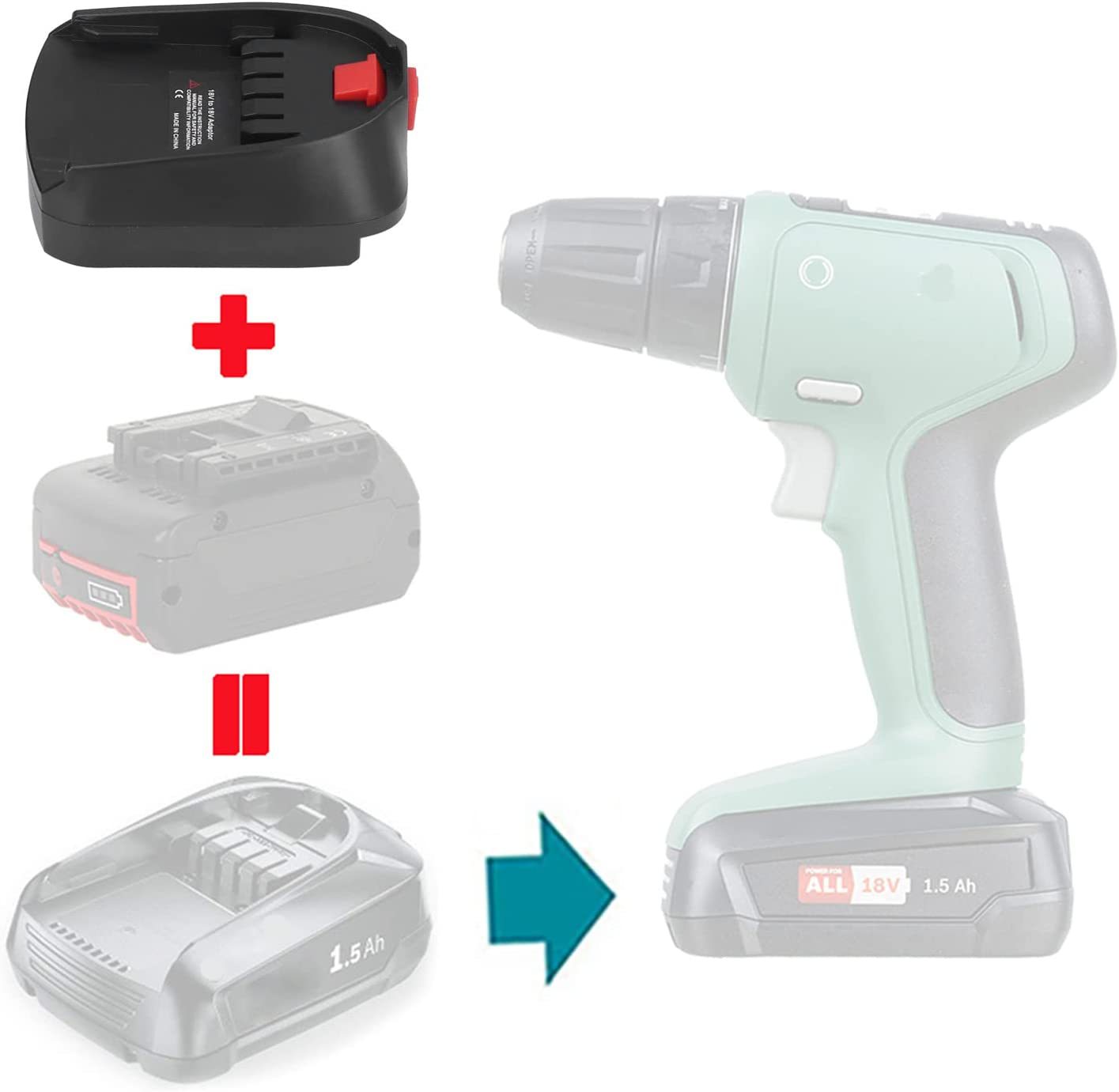 Battery Adapter Use For Bosch  - огляд і ціна Power Tools That Are Green