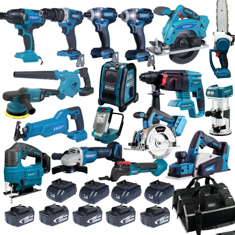 21V Power Tools Set Electric H - огляд і ціна Power Tools Combo Kits