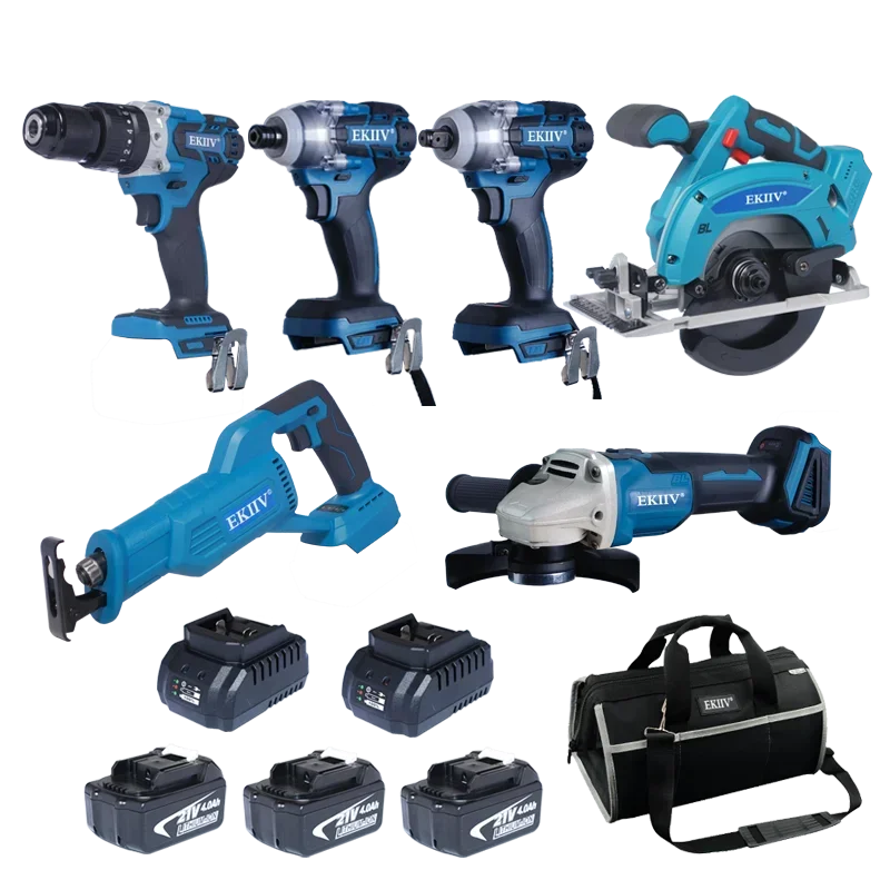 21V Power Tools Set Electric H - огляд і ціна Power Tools Combo Kits