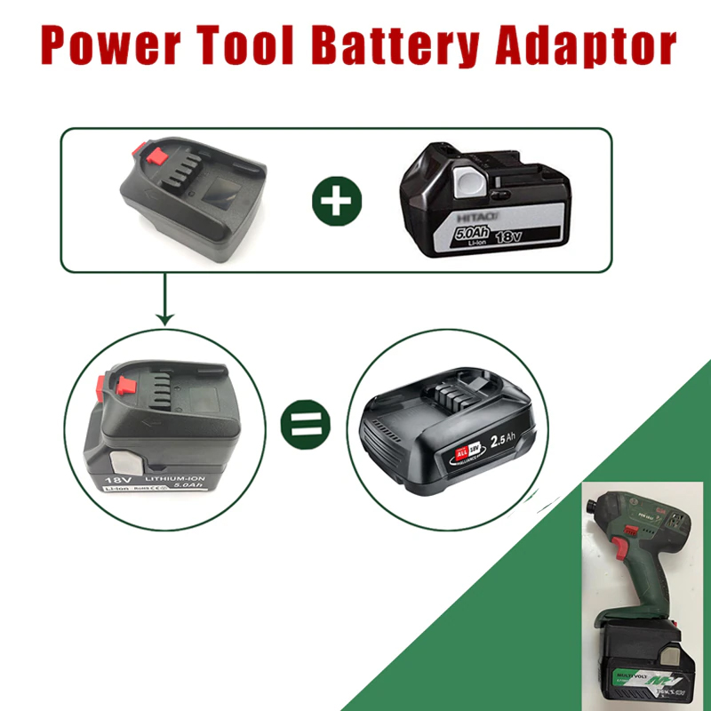 ZWINCKY Battery Adapter For Hi - огляд і ціна Power Tools Hikoki