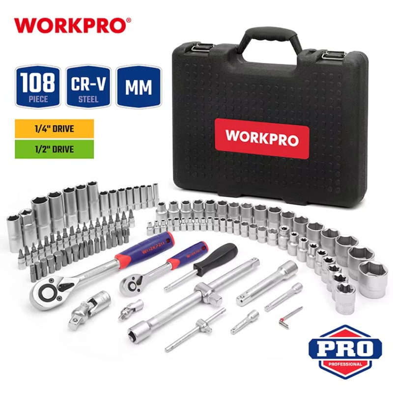 108pcs Professional Mechanics  - огляд і ціна Power Tools Repairs