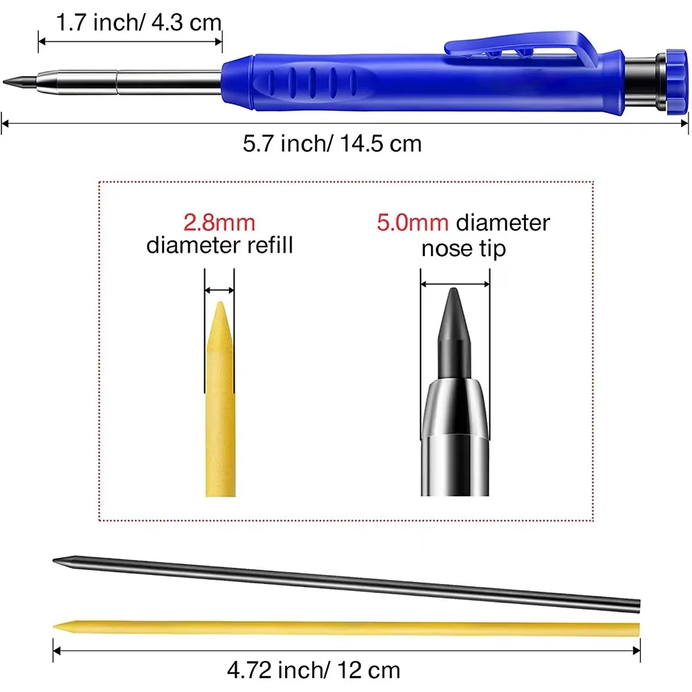 Solid Carpenter Pencil Set Woo - огляд і ціна Power Tools Construction