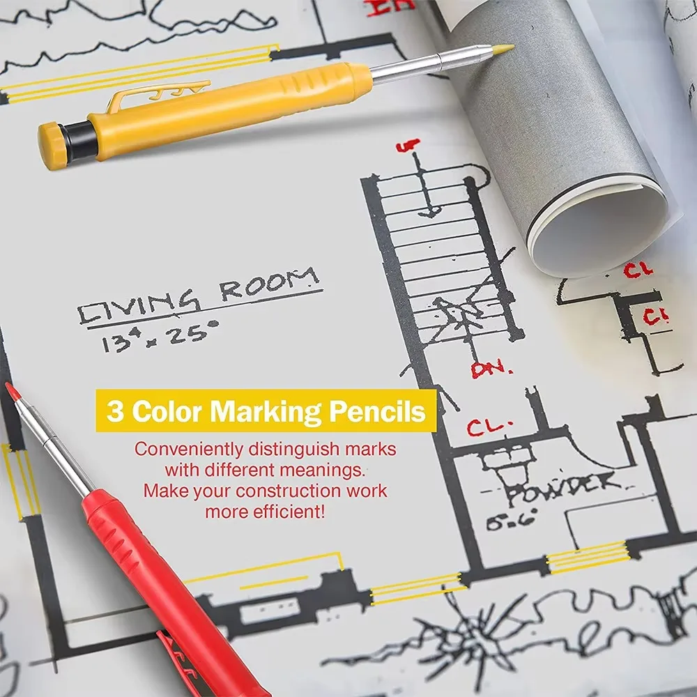 Solid Carpenter Pencil Set Woo - огляд і ціна Power Tools Construction