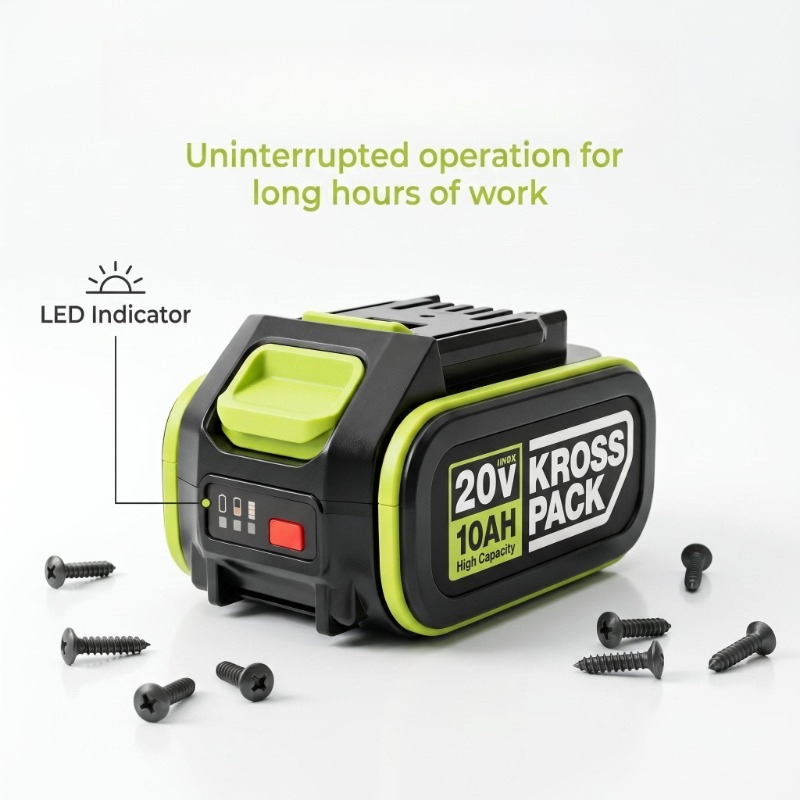 20V WORX Green 5-Pin Battery C - огляд і ціна Power Tools That Are Green