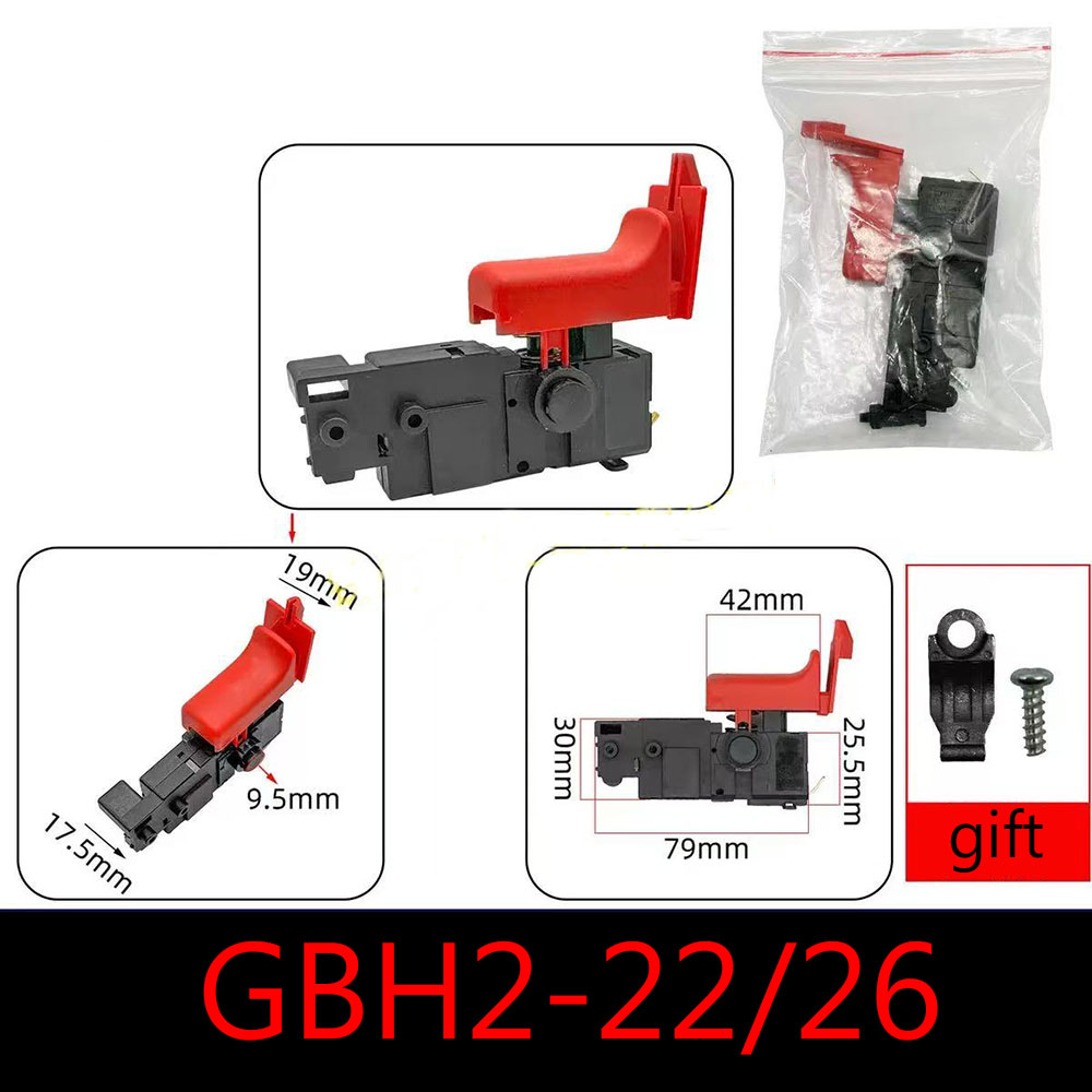 AC 220V Hand Drill Trigger Swi - огляд і ціна Power Tools Jack Hammer