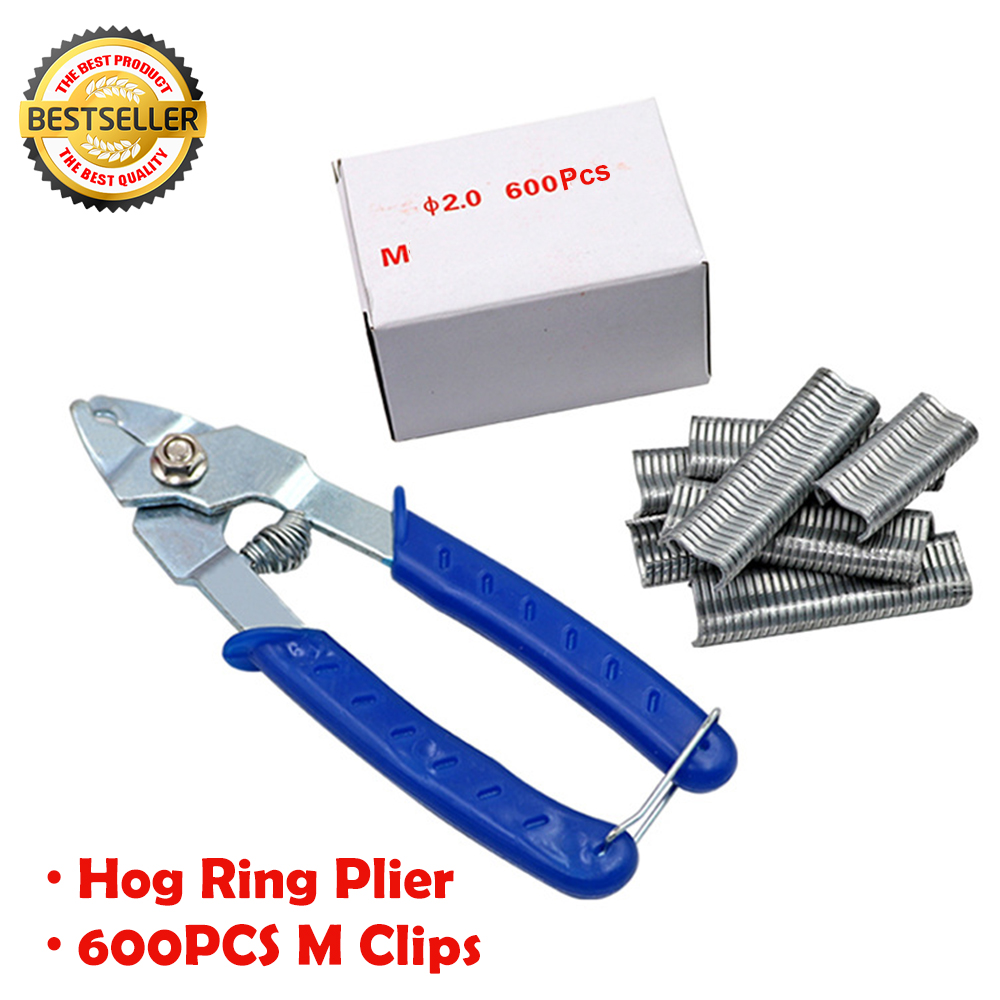 Hog Ring Plier/600PCS M Clips/ - огляд і ціна Power Tools You Must Have
